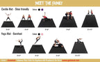 GXMMAT Large Exercise Mat 6'x4'/6'x5'/6'x6', Thick Workout Mats - Image 6