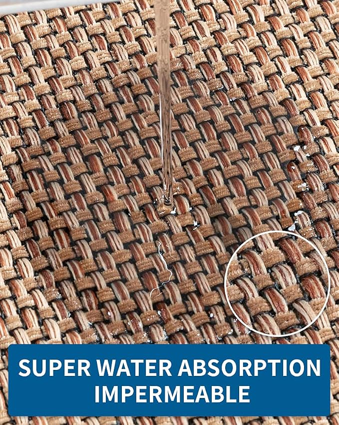MontVoo Kitchen Rugs and Mats Non Skid Washable, Absorbent Runner Rugs - Image 4