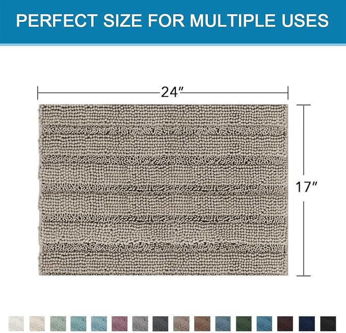 H.VERSAILTEX Bathroom Rugs Bath Rugs - Image 2