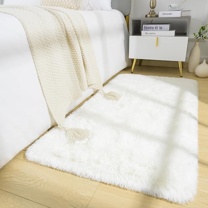 BENRON Fluffy Runner Rugs 2x4, Soft Long Runners - Image 2