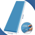 KitchenClouds Kitchen Mat Cushioned Anti Fatigue Kitchen Rug 0.8inch Waterproof - Image 2