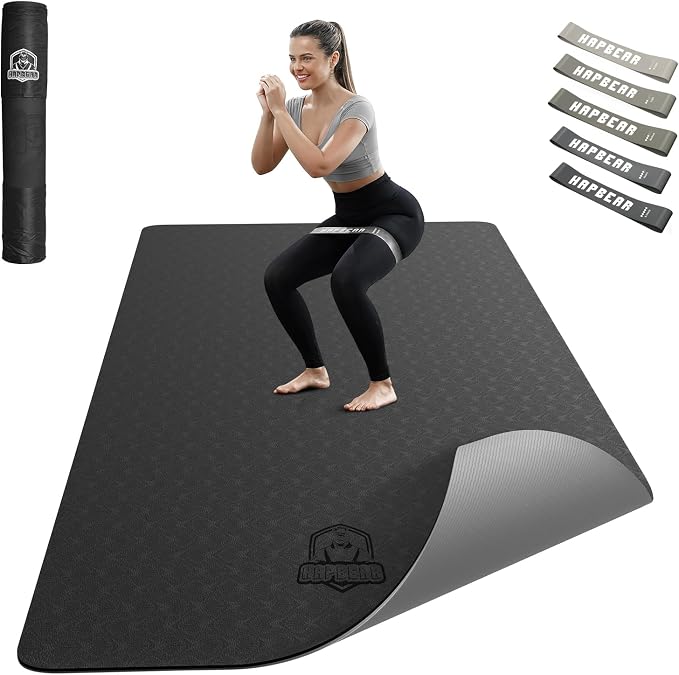 HAPBEAR Large Yoga Mat by HAPBEARFitness