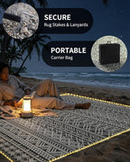 MontVoo-Outdoor Rug Carpet 6x9 ft - Image 6