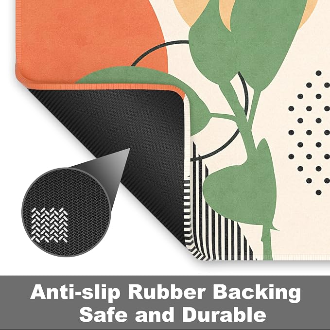 Rnivvi Front Door Mat, Heavy Duty Low Profile Anti-Slip Entryway Rug - Image 5