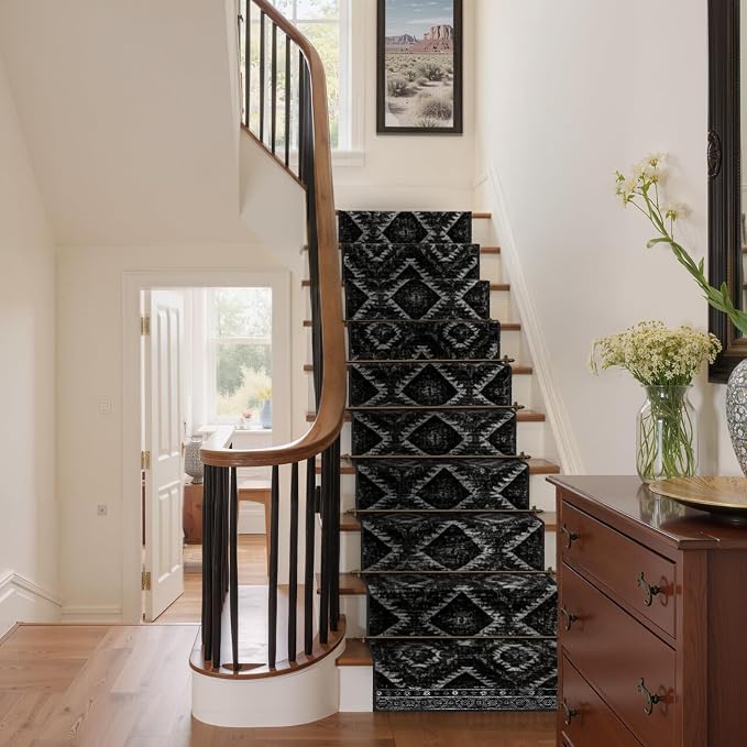 BESTSWEETIE Area Rug 2x5 Rug Machine Washable Non-Slip Low Pile Print Pattern - Image 8