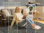 4x6 Area Rug for Bedroom Beside Rug, Laundry Room, Washable Non-Slip Low Pile - Image 5