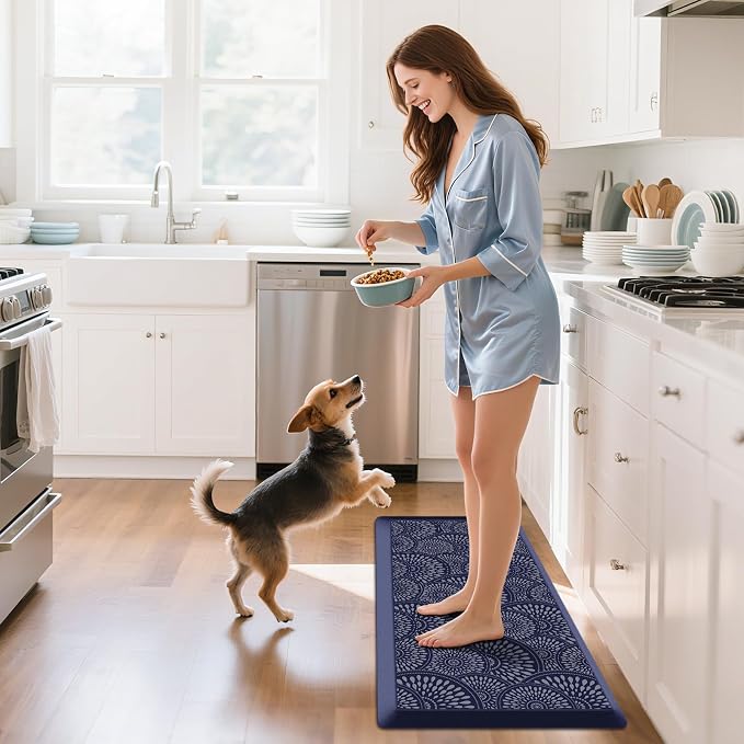 Mattitude 4/5 Inch Kitchen Mat, 17.3x39in Heavy Duty Ergonomic Comfort Foam - Image 7