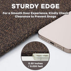 EARTHALL Washable Area Rugs 6x9 Ft Non Slip Living Room Rugs Cotton Rubber - Image 2