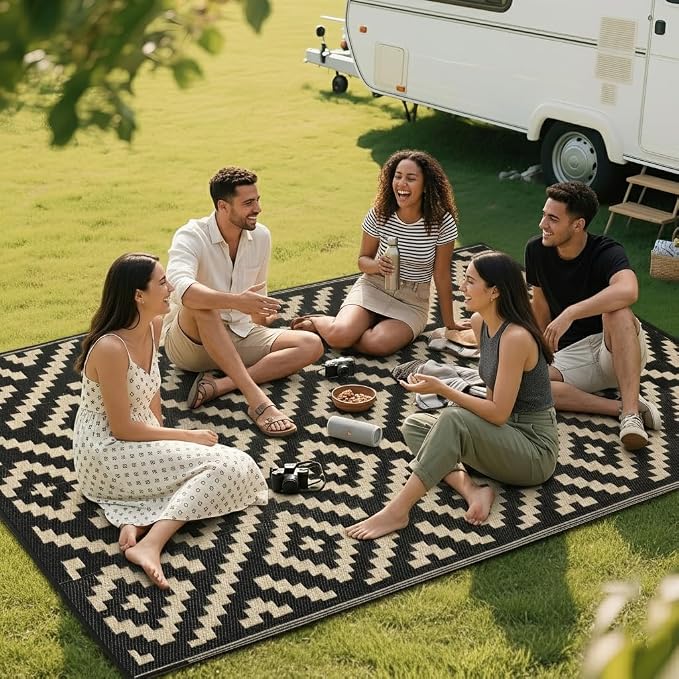RURALITY Outdoor Rugs 8x10 Feet - Image 7