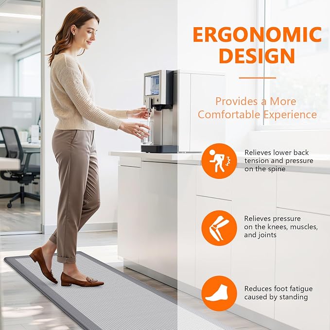 Kitchen Mats, Cushioned Anti-Fatigue Mats - Image 5