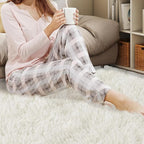 Mugorn 3x5 Rugs for Bedroom, Large Fluffy Cream White Area Rugs for Living Room - Image 7