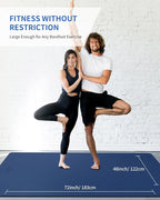 CAMBIVO Yoga Mat 72" x 48" Large Workout Mat - Image 8