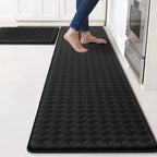 TranquilRelax 2-Piece Anti-Fatigue Kitchen Mats, Cushioned Non-Slip Waterproof by Unknown