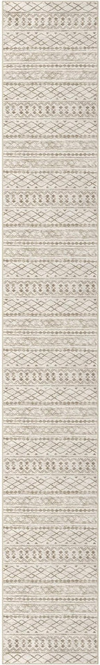 KUTA Long Hallway Runner Rug 2.6x18 Non-Slip Washable, Moroccan Vintage Beige - Image 9