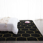 TWINNIS Super Soft Shaggy Rugs Fluffy Carpets, 4x5.9 Feet, Indoor Modern Plush - Image 5