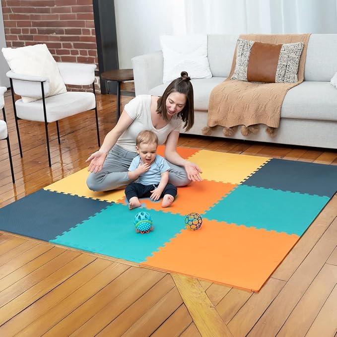 MioTetto Baby Play Mat, Soft Foam Floor Tiles by MioTetto