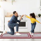 Mattitude Kitchen Mats Set of 2 Cushioned Rugs 0.47 inch Thick Anti-Fatigue Mats - Image 5