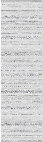 cotiled Hallway 2.6x8 Runner Rugs: Washable Boho Rugs - Image 9