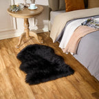 EasyJoy Ultra Soft Fluffy Shaggy Area Rug Faux Fur Rug Chair Cover Seat Pad - Image 5