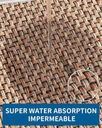 Kitchen Rug Sets and Mats Non Skid Washable, Absorbent Runner Rugs Sets - Image 4