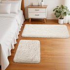 Ophanie Small Rug Washable Non Slip Throw Bedside Area Rugs, Fluffy Soft Mini by Ophanie
