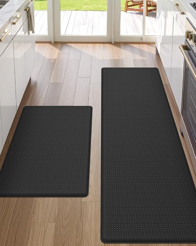 DEXI Kitchen Floor Mats Cushioned Anti Fatigue, 17x29+17x59, Standing Runner by DEXI