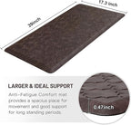 WISELIFE Kitchen Mat Cushioned Anti Fatigue Floor Mat, Thick Non Slip Water - Image 2