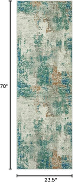 Lahome Modern Abstract Runner Rug - Image 2