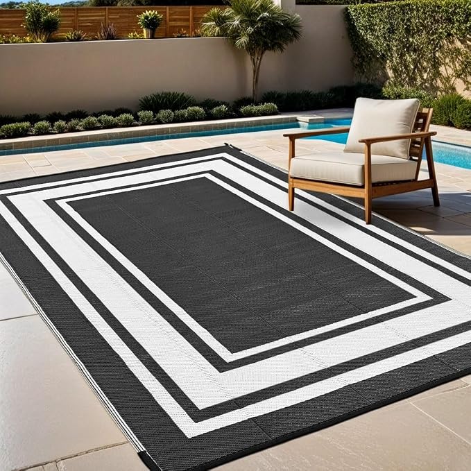 RURALITY Outdoor Rugs 6x9 Waterproof - Image 6