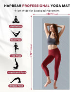 HAPBEAR Large Yoga Mat - Image 2