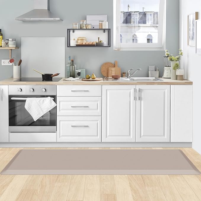 KitchenClouds Kitchen Mat Cushioned Anti Fatigue Kitchen Rug 0.8inch Water - Image 7