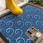 GORILLA GRIP 100% Waterproof All-Season WeatherMAX Doormat, US Designed Natural by Unknown