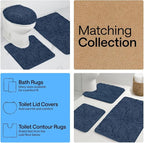 GORILLA GRIP Bath Rug Mat 70x24, Soft Absorbent Chenille, Quick Dry Microfiber - Image 8