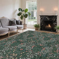 4x6 Area Rug for Bedroom Beside Rug, Laundry Room, Washable Non-Slip Low Pile by Unknown