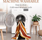 Lahome Boho Machine Washable Living Room Rugs-5x7 Area Rugs - Image 5
