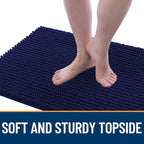 OLANLY Dog Door Mat for Muddy Paws 40x32, Ultra Absorbent Chenille Mud Doormat - Image 3