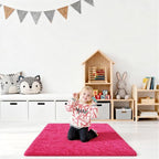 2x3 Rugs for Bedroom, Fluffy Area Rugs for Living Room, Small Fuzzy Shag Soft - Image 7