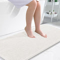 OLANLY Bathroom Runner Rugs 47x24, Extra Soft Absorbent Chenille Bath Rugs by OLANLY