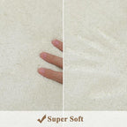 Topotdor Round Kids Play Rug Alphabet Nursery Area Rug Extra Large Soft - Image 4