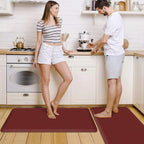 HappyTrends 2 PCS Kitchen Mat Cushioned Anti-Fatigue Floor Mat, Heavy Duty - Image 5