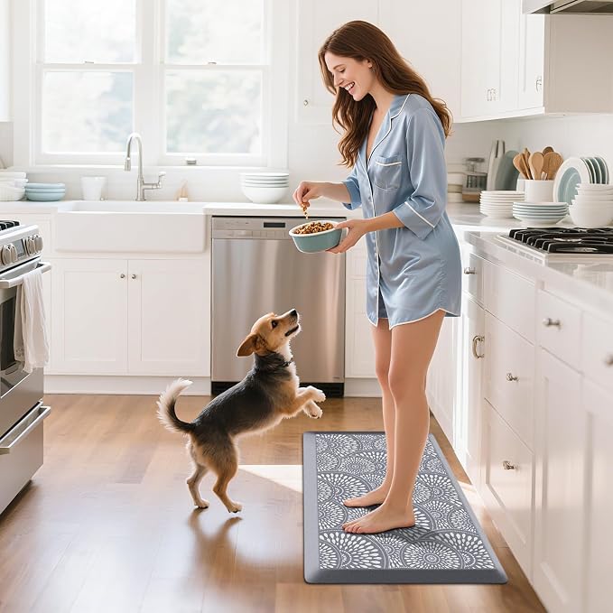 Mattitude 4/5 Inch Kitchen Mat, 20x36in Heavy Duty Ergonomic Comfort Foam - Image 7