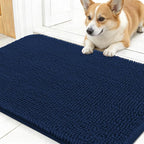 OLANLY Dog Door Mat for Muddy Paws 24x16, Absorbs Moisture and Dirt, Absorbent by OLANLY