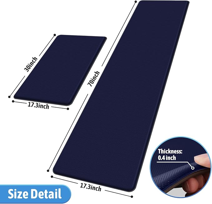 StepLively Kitchen Mat, Cushioned Kitchen Mats - Image 2