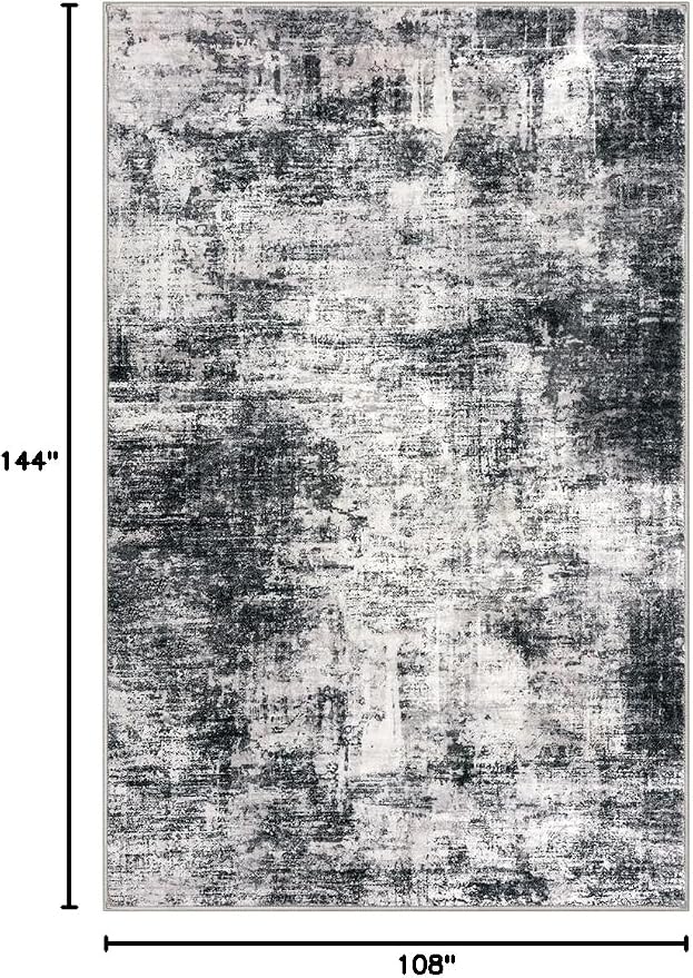 IOHOUZE Abstract Area Rugs 9x12 Ft Washable Large Rugs - Image 2