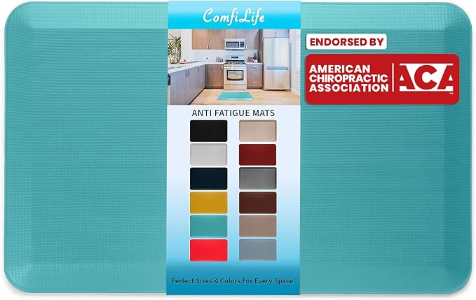 ComfiLife Anti Fatigue Floor Mat – 3/4 Inch Thick Perfect Kitchen Mat, Standing by ComfiLife