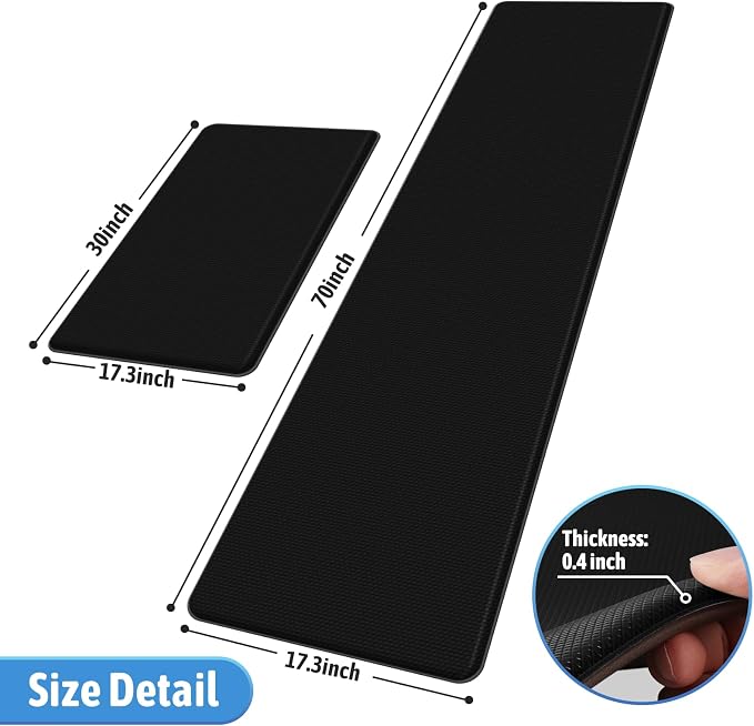 StepLively Kitchen Mat, Cushioned Kitchen Mats - Image 2