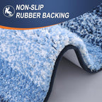 OLANLY Bathroom Runner Rugs Mat 47x20, Extra Soft Absorbent Microfiber Bath Rugs - Image 4