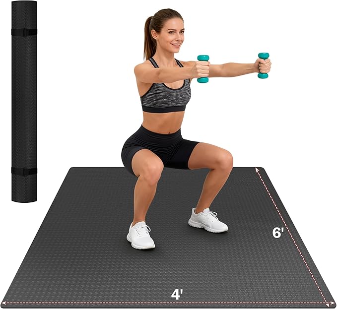Stepwaver Extra Large Exercise Mat, Shoe-Friendly, Ultra Durable, Thick Large by Stepwaver