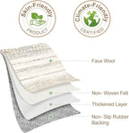 Nakagishi Area Rug 6x9 Living Room: Washable Boho Large Neutral Soft Farmhouse - Image 9