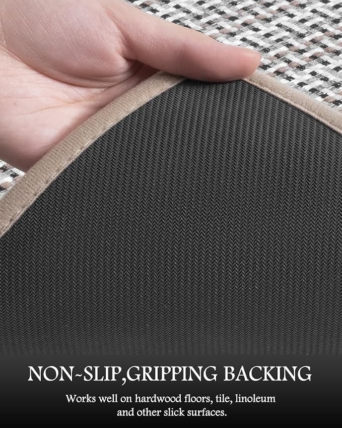 PADOOR Non Slip Kitchen Rugs Sets of 3 - Image 4